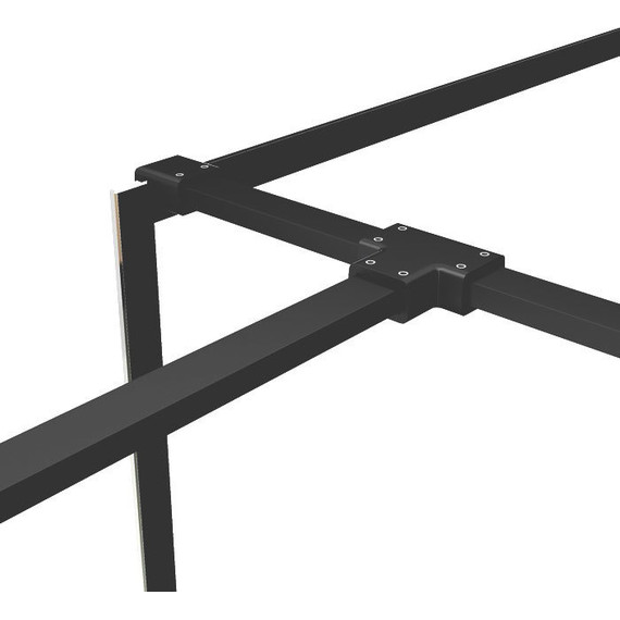 Крепеж для душевых перегородок Iddis Slide SLI1BS0i23, черный матовый - фото 2