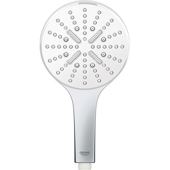 Ручной душ Grohe Rainshower SmartActive 26574LS0, хром/белая луна - фото 2