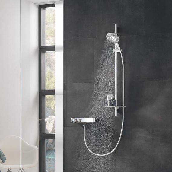 Душевой гарнитур Grohe Rainshower Smartactive Cube 150 900 мм 26594000 - фото 2