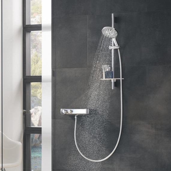 Душевой гарнитур Grohe Rainshower Smartactive 150 600 мм 26592000 - фото 6
