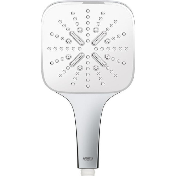 Душевой гарнитур Grohe Rainshower Smartactive Cube 130 900 мм 26587LS0, хром/белая луна - фото 5