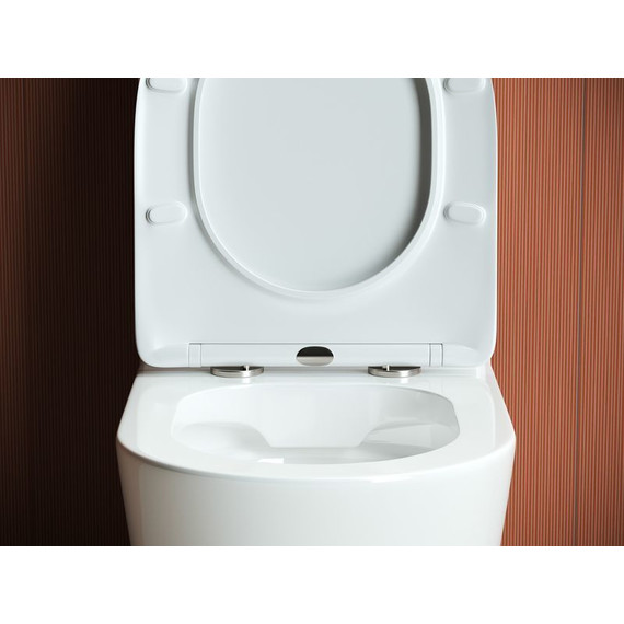 Унитаз-компакт безободковый Ceramicanova Highlight CN1802 с тонкой крышкой микролифт - фото, картинка 2 Унитаз-компакт безободковый Ceramicanova Highlight CN1802 с тонкой крышкой микролифт - фото 2