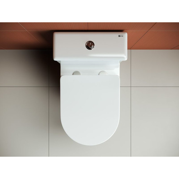 Унитаз-компакт безободковый Ceramicanova Highlight CN1802 с тонкой крышкой микролифт - фото, картинка 5 Унитаз-компакт безободковый Ceramicanova Highlight CN1802 с тонкой крышкой микролифт - фото 5