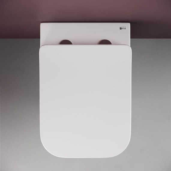 Унитаз подвесной безободковый Ceramicanova Metric Rimless CN3007 с тонкой крышкой микролифт, Цвет производителя: белый - фото, картинка 6 Унитаз подвесной безободковый Ceramicanova Metric Rimless CN3007 с тонкой крышкой микролифт, Цвет производителя: белый - фото 6