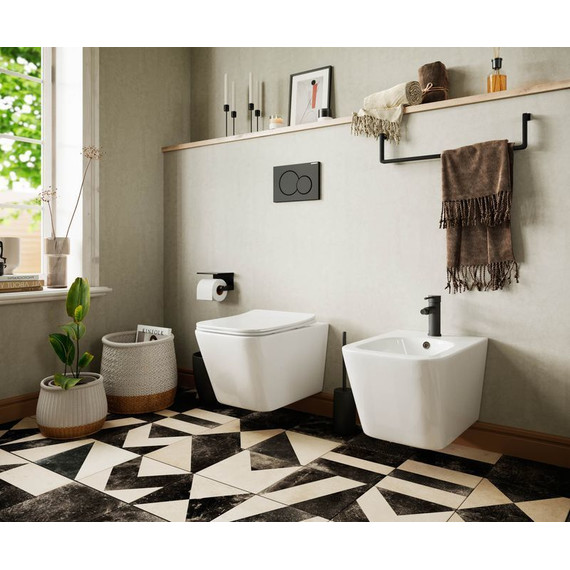 Биде подвесное Ceramicanova Metric CN3008 - фото, картинка 7 Биде подвесное Ceramicanova Metric CN3008 - фото 7