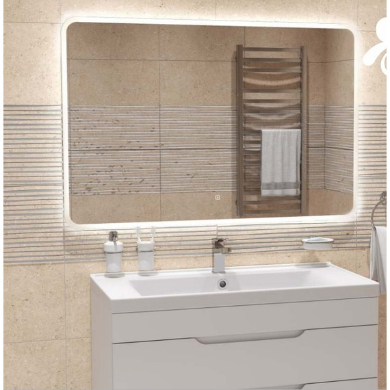 Зеркало Mirsant Cloud 100 см - фото, картинка 2 Зеркало Mirsant Cloud 100 см - фото 2