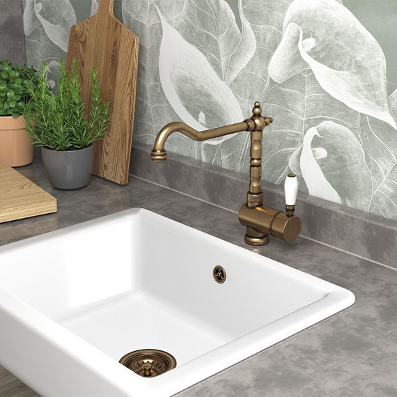 Смеситель для кухни Paini Cox 78F35881ANTKM, бронза - фото 2
