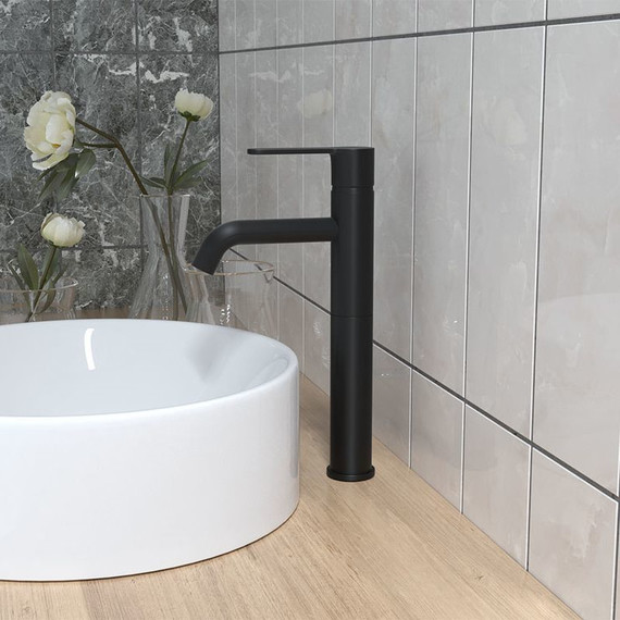 Смеситель для раковины высокий Paini Cox 78YO205LLFTLMKM, чёрный - фото 2