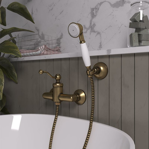 Смеситель для душа Paini Duomo 88F3511, бронза - фото 5