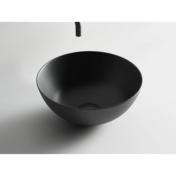 Раковина-чаша Ceramicanova Element 36 см CN6004, чёрный матовый - фото, картинка 4 Раковина-чаша Ceramicanova Element 36 см CN6004, чёрный матовый - фото 4