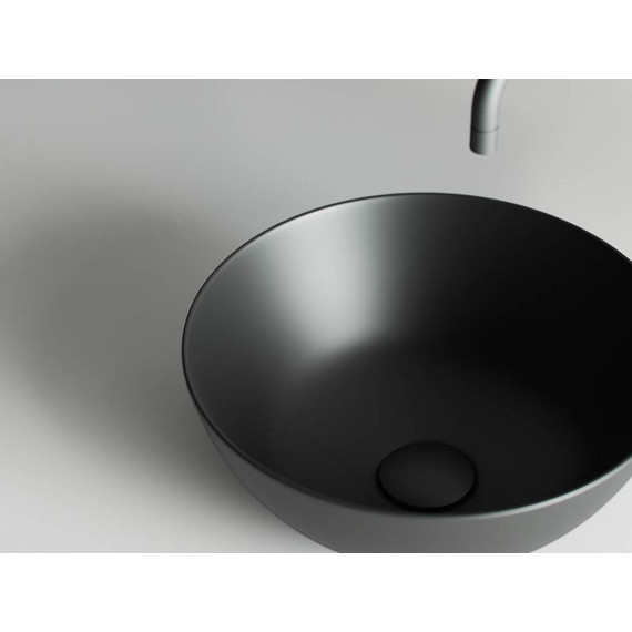 Раковина-чаша Ceramicanova Element 36 см CN6004, чёрный матовый - фото, картинка 5 Раковина-чаша Ceramicanova Element 36 см CN6004, чёрный матовый - фото 5