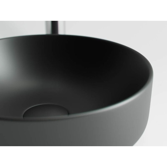 Раковина-чаша Ceramicanova Element 35 см CN6007, чёрный матовый - фото, картинка 4 Раковина-чаша Ceramicanova Element 35 см CN6007, чёрный матовый - фото 4