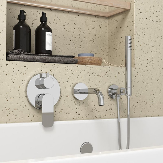 Излив для ванны Paini Cox 78CR430, хром - фото 2