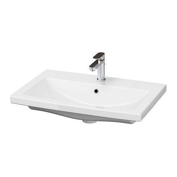 Тумба подвесная с раковиной Velvex Klaufs 70 см tpKLA.70.2Y-616.216, белый глянец - фото, картинка 2 Тумба подвесная с раковиной Velvex Klaufs 70 см tpKLA.70.2Y-616.216, белый глянец - фото 2