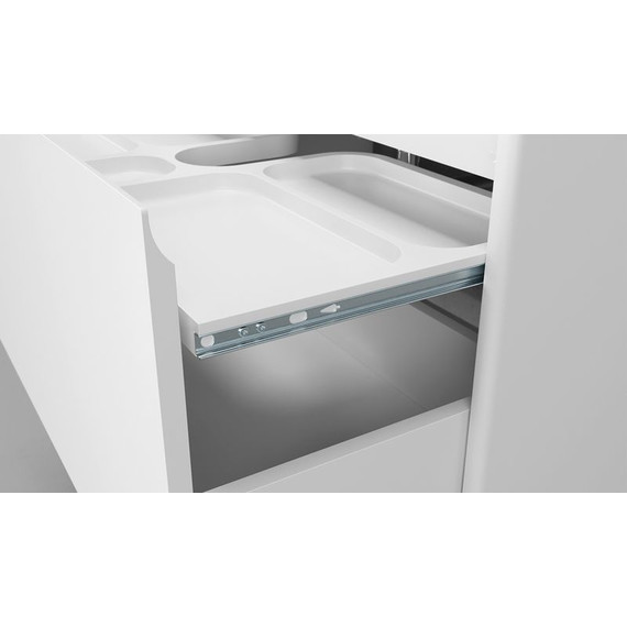 Тумба подвесная с раковиной Velvex Klaufs 70 см tpKLA.70.2Y-616.216, белый глянец - фото, картинка 6 Тумба подвесная с раковиной Velvex Klaufs 70 см tpKLA.70.2Y-616.216, белый глянец - фото 6