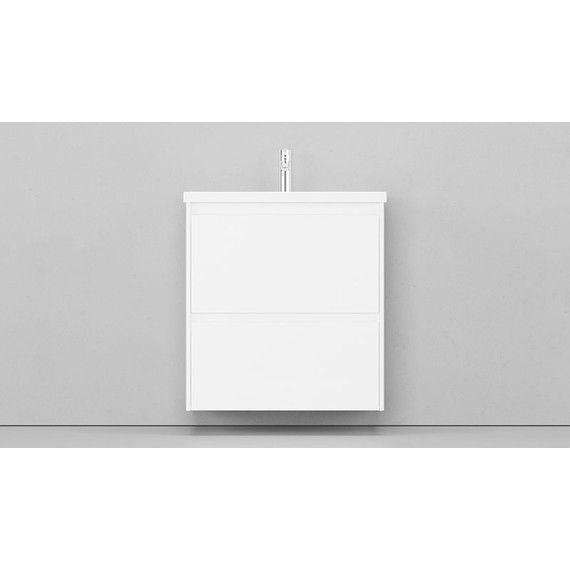 Тумба подвесная с раковиной Velvex Klaufs 70 см tpKLA.70.2Y-616.216, белый глянец - фото, картинка 8 Тумба подвесная с раковиной Velvex Klaufs 70 см tpKLA.70.2Y-616.216, белый глянец - фото 8