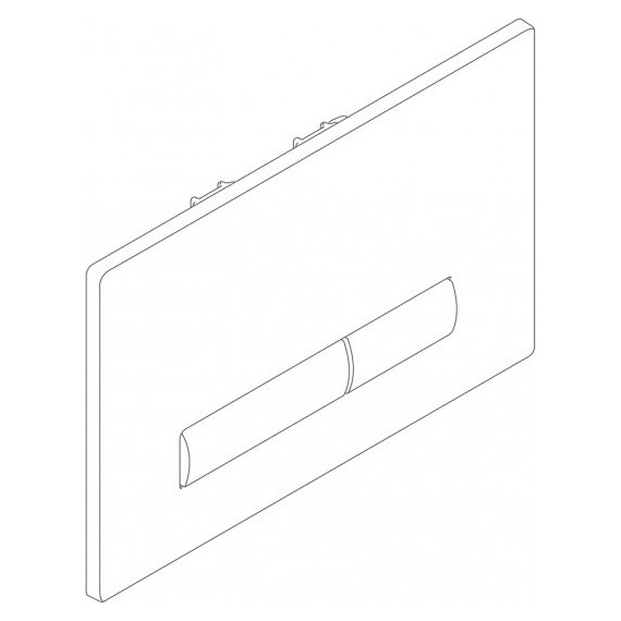 Кнопка смыва BelBagno Genova BB020-GV-CHROME.M, хром матовый - фото 3