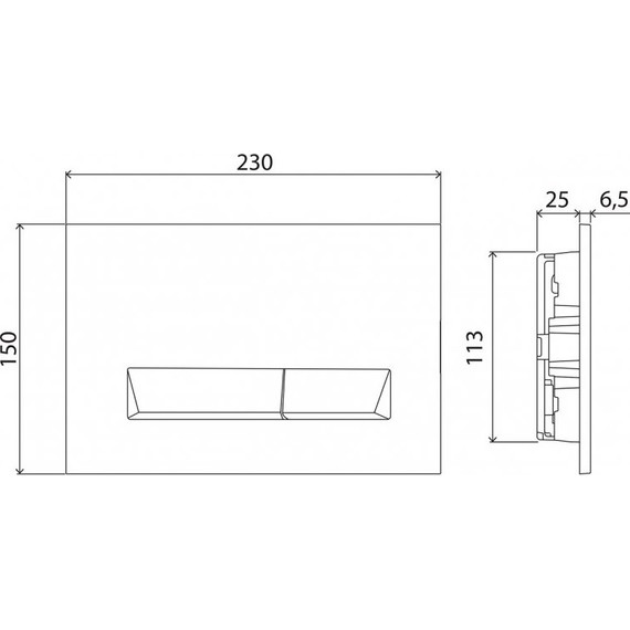 Кнопка смыва BelBagno Marmi BB009-MR-BIANCO, белый - фото, картинка 2 Кнопка смыва BelBagno Marmi BB009-MR-BIANCO, белый - фото 2