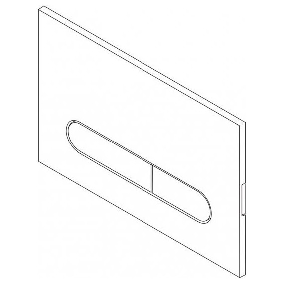 Кнопка смыва BelBagno Prospero BB006-PR-CHROME.M, хром матовый - фото, картинка 4 Кнопка смыва BelBagno Prospero BB006-PR-CHROME.M, хром матовый - фото 4