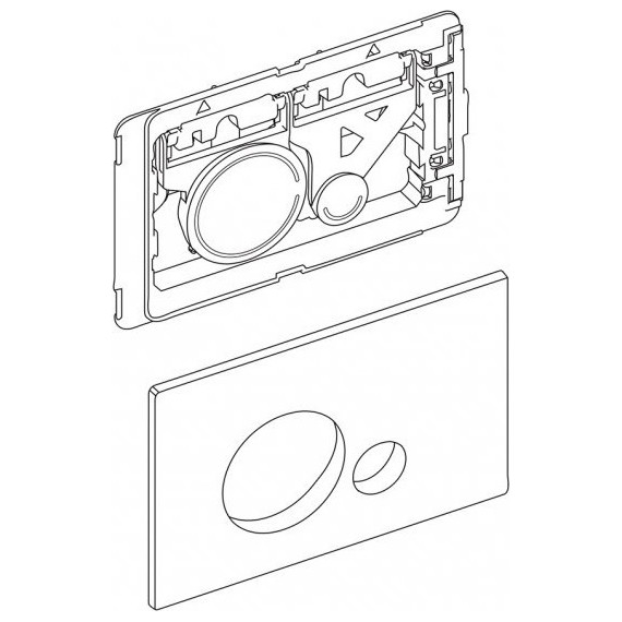 Кнопка смыва BelBagno Sfera BB016-SR-CHROME.M, хром матовый - фото, картинка 3 Кнопка смыва BelBagno Sfera BB016-SR-CHROME.M, хром матовый - фото 3