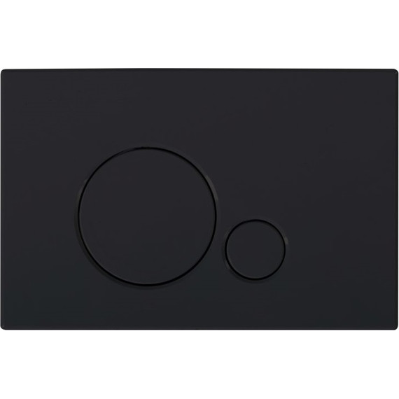 Кнопка смыва BelBagno Sfera BB017-SR-NERO.M, черный матовый - фото 