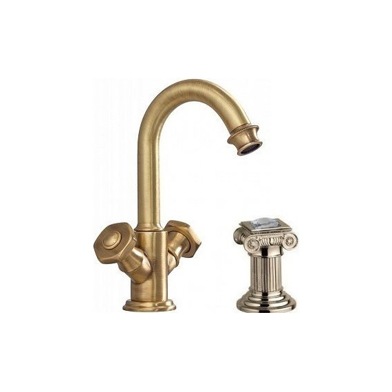 Смеситель для раковины Cezares APHRODITE-LS2-02-Sw, бронза, Цвет производителя: бронза - фото 