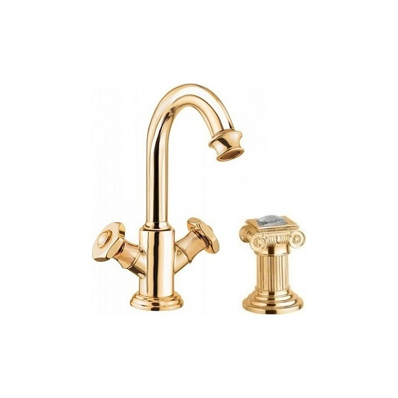 Смеситель для раковины Cezares APHRODITE-LS2-03/24-Sw, золото, Цвет производителя: золото - фото 