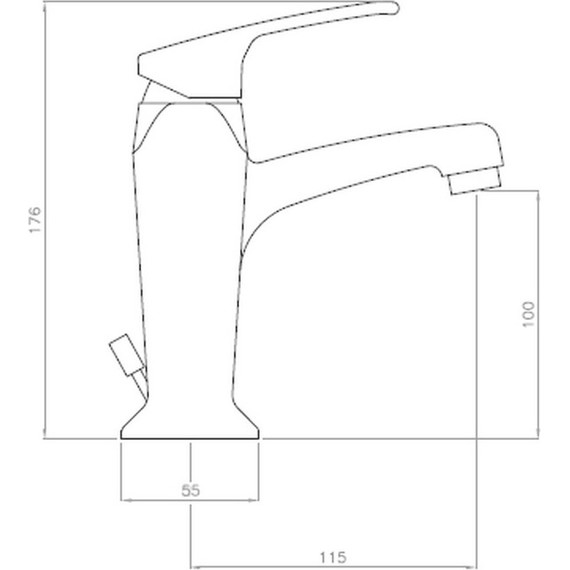 Смеситель для раковины Cezares LEGEND-LSM2-01, Цвет производителя: хром - фото 2