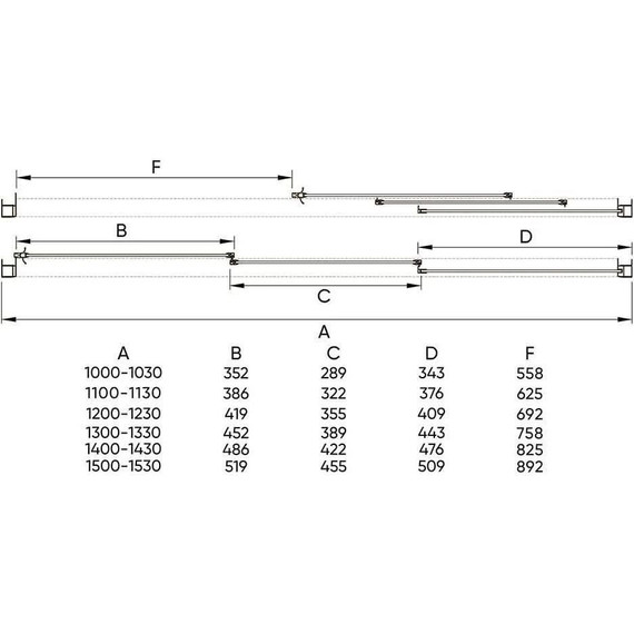 Душевая дверь Veconi Vianno 130 см VN31-130-01-C5, хром/прозрачное - фото 10