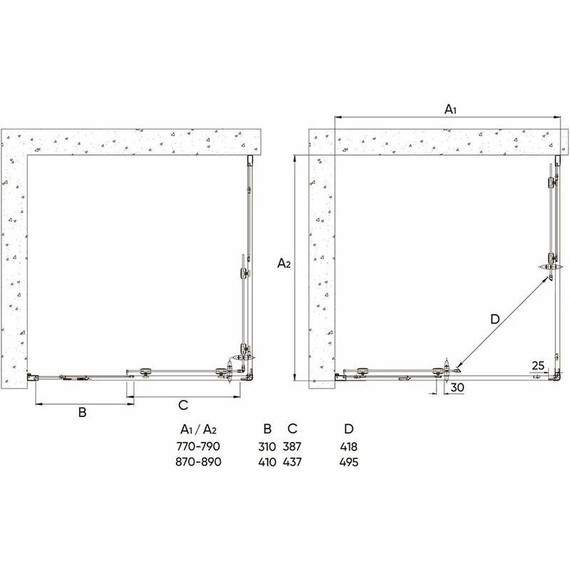 Душевое ограждение Veconi Rovigo 90x90 см RV113-90-01-C4, хром/прозрачное - фото 5
