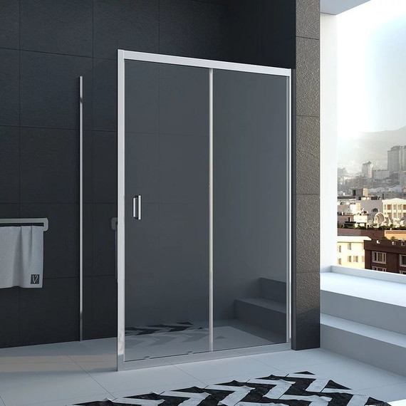 Душевое ограждение Veconi Rovigo 150х70 см RV046-15070PR-01-19C1, хром/прозрачное - фото 3