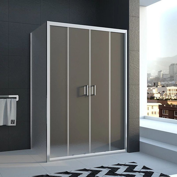 Душевое ограждение Veconi Rovigo 180х90 см RV045-18090PR-02-19C1, хром/матовое - фото 3