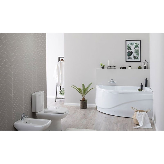 Ванна акриловая Aquanet Graciosa 150x90 см 203941 R - фото, картинка 11 Ванна акриловая Aquanet Graciosa 150x90 см 203941 R - фото 11