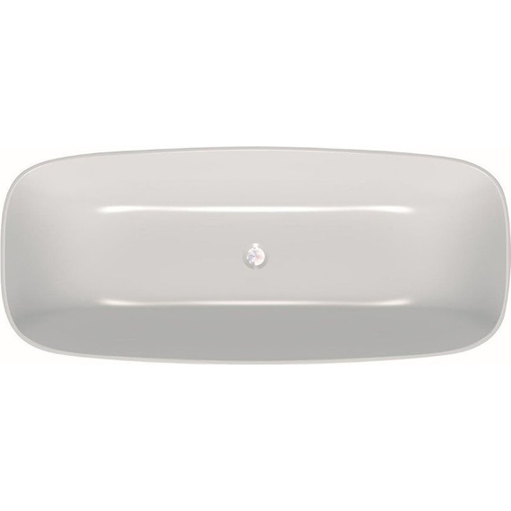 Ванна отдельностоящая Kolpa-San Milo FS 174x75 см, белый/красный - фото 2