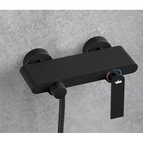 Смеситель для ванны Timo Anni 2714/03Y, черный матовый - фото 3