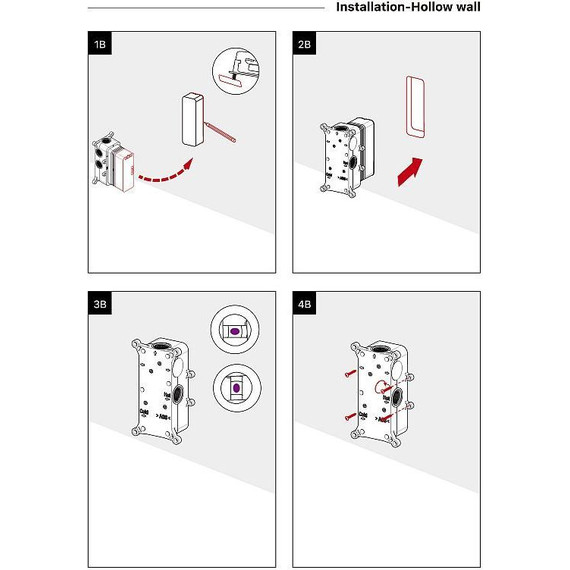 Душевая система для ванны с термостатом Timo Petruma SX-5019/03SM, черный матовый - фото 7