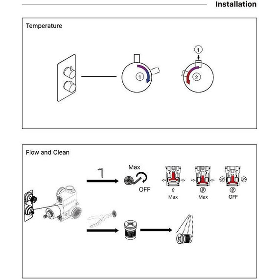 Душевая система для душа с термостатом Timo Petruma SX-5029/17SM, золото матовое - фото 7