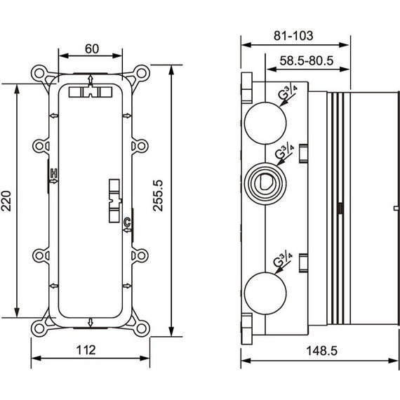 Душевая система для ванны с термостатом Timo Petruma SX-5079/00SM - фото 13