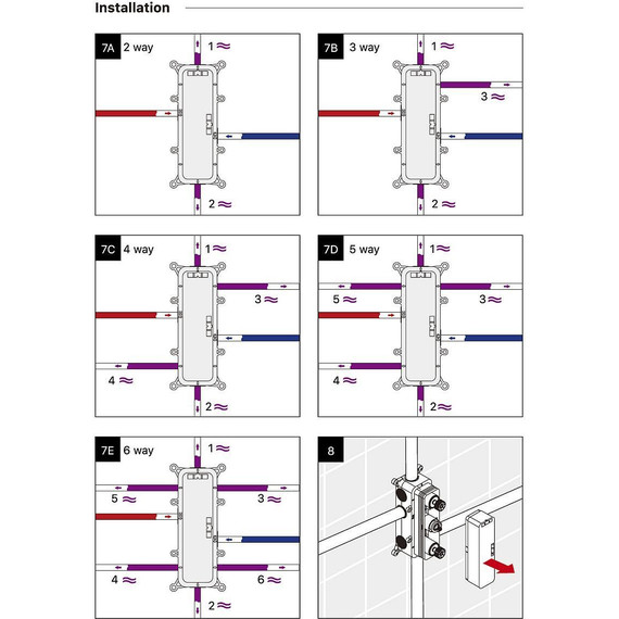 Душевая система для ванны с термостатом Timo Petruma SX-5079/03SM, черный матовый - фото 5