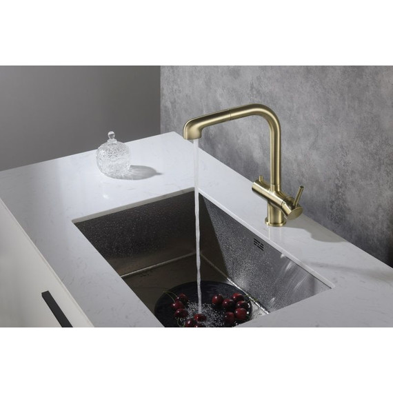 Смеситель для кухни Timo Saona 2346/02FL, антик - фото 3