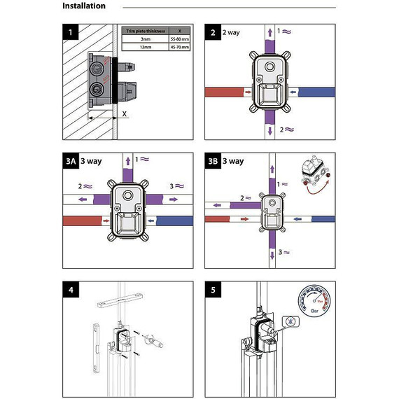 Душевая система для ванны Timo Selene SX-2039/03SM, черный матовый - фото 6