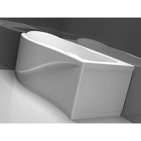 Ванна акриловая Aquanet Borneo 170x90 см 203909 L - фото 6