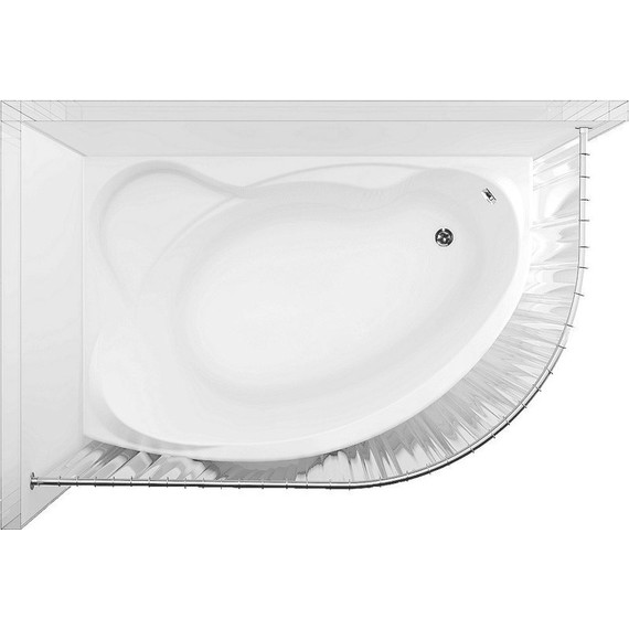 Ванна акриловая Aquanet Jersey 170x100 см 203988 L - фото 6