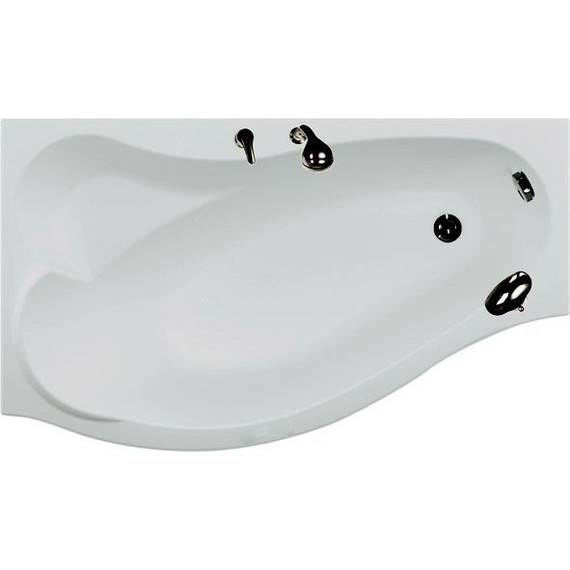 Ванна акриловая Aquanet Palma 170x100 см 204022 L - фото 7