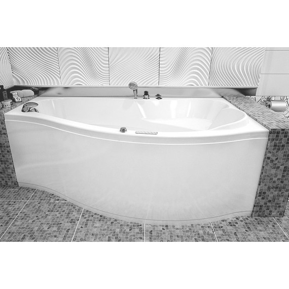 Ванна акриловая Aquanet Palma 170x100 см 204023 R - фото, картинка 9 Ванна акриловая Aquanet Palma 170x100 см 204023 R - фото 9