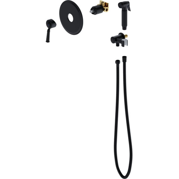 Набор для гигиенического душа Timo Arisa 5309/03SM, черный матовый - фото 2