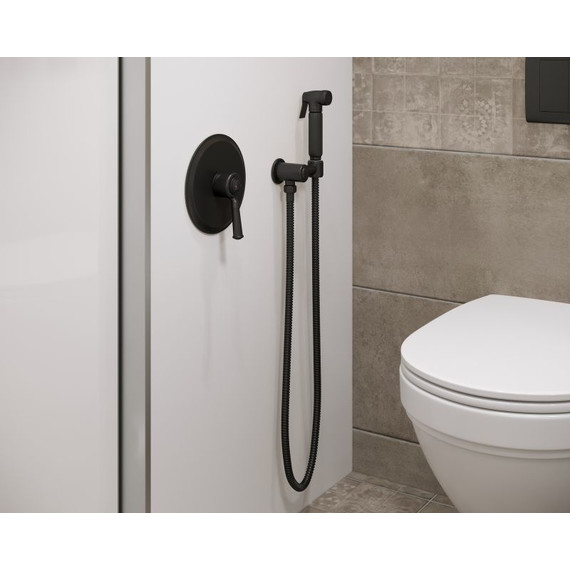 Набор для гигиенического душа Timo Arisa 5309/03SM, черный матовый - фото 4