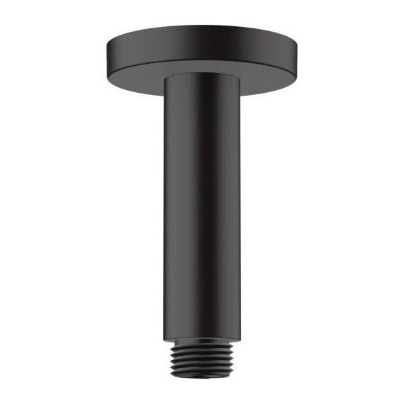 Кронштейн потолочный для верхнего душа Hansgrohe Vernis Blend 100 мм 27804670, черный матовый - фото 