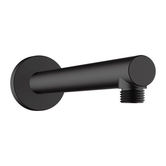 Кронштейн стеновой для верхнего душа Hansgrohe Vernis Blend 240 мм 27809670, черный матовый - фото 