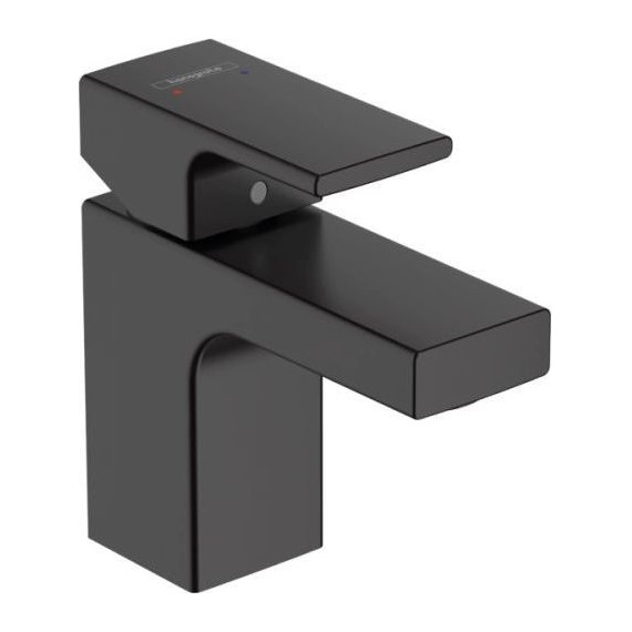 Смеситель для раковины Hansgrohe Vernis Shape 71560670, черный матовый - фото 